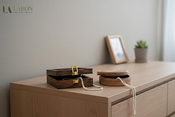 جعبه جواهرات چوبی