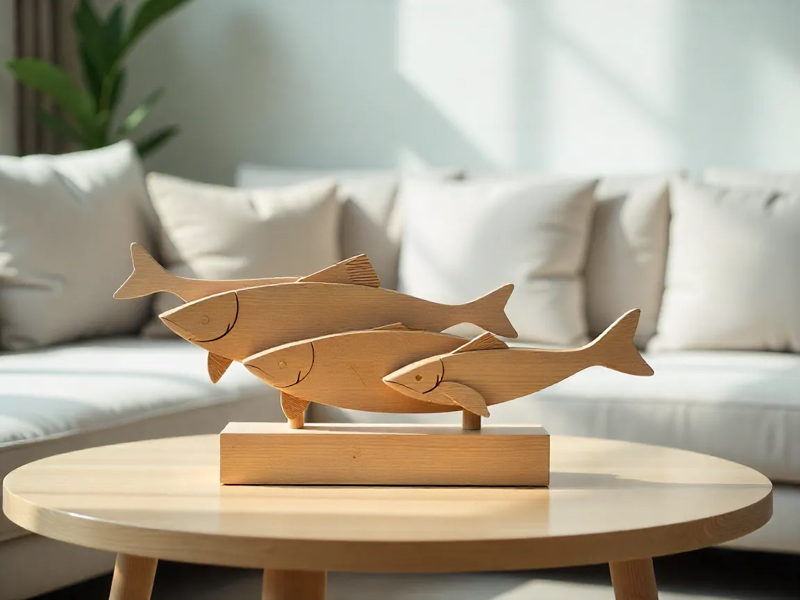 مجسمه ‌های چوبی دکوری؛ روح طبیعت در دکوراسیون خانه