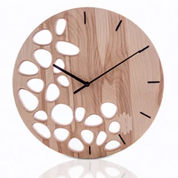 ساعت چوبی دیواری حفره