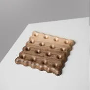 ست زیر لیوانی چوبین